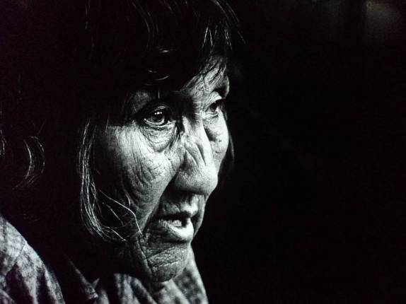 Lola Kiepja, a última Selknam que viveu como seus antepassados. Ela faleceu em 1966 (foto da Internet)